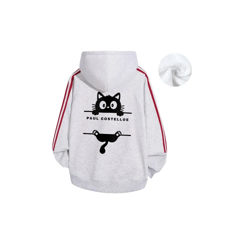PAUL COSTELLOE Sweatshirt Jacket Unisex-4