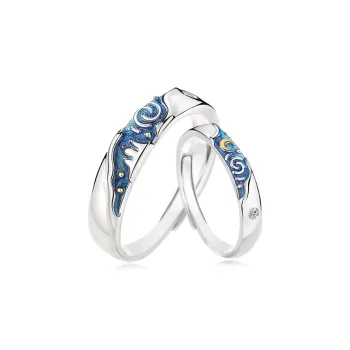 BTOE 925 Sterling Silver Rings Unisex