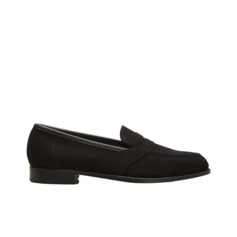 Edward Green 184 Last Loafers Men's Black-1