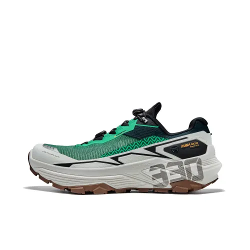 KAILAS FUGA Cushioning, Wear Resistant Low Top Running Shoes Men's Green Gray Black