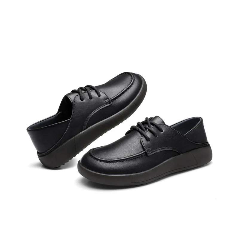 Strongman Women's Casual Shoes Black Beige-2