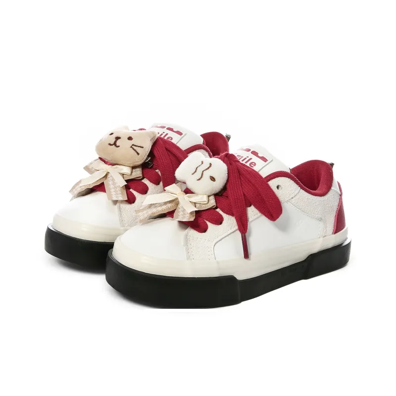 Lovely You Wear-resistant And Lightweight Low-Top Skateboard Shoes Women's-2
