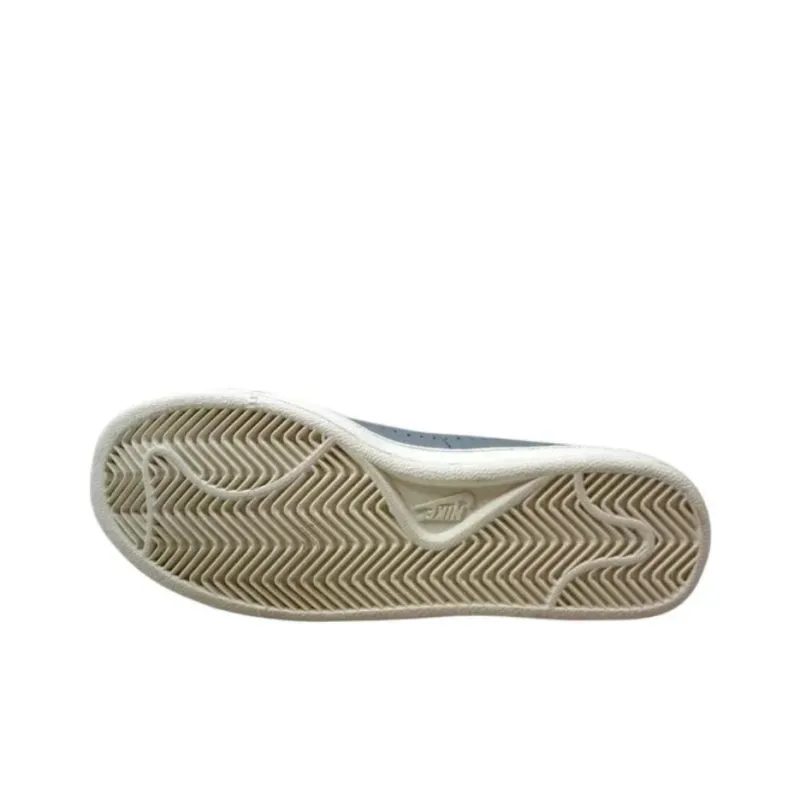 Nike Tennis Classic Anti Slip Wear Resistant Low Top Skateboard Shoes Men's Silver-4