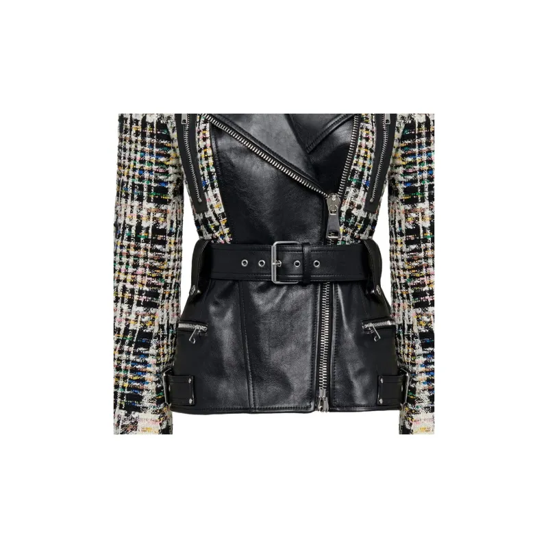 Alexander McQueen Hybrid Biker Jacket-2