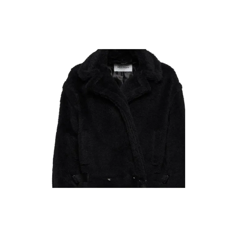 MaxMara Buckle Detailed Long Sleeved Coat-2