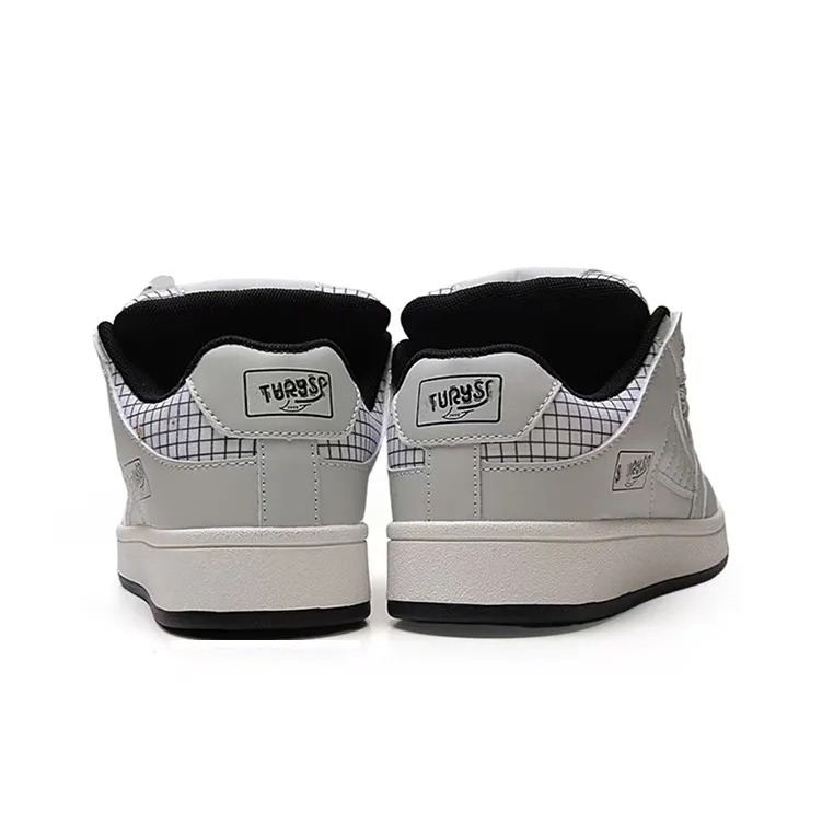 WJA Cushioning Coverage Impact Resistance Wear-Resistant Lightweight Slip-Resistant Low-Top Skateboard Shoes Women's-4