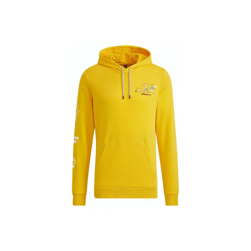 Adidas NEO Sweatshirt Unisex Yellow With Free Shopping Bag-1