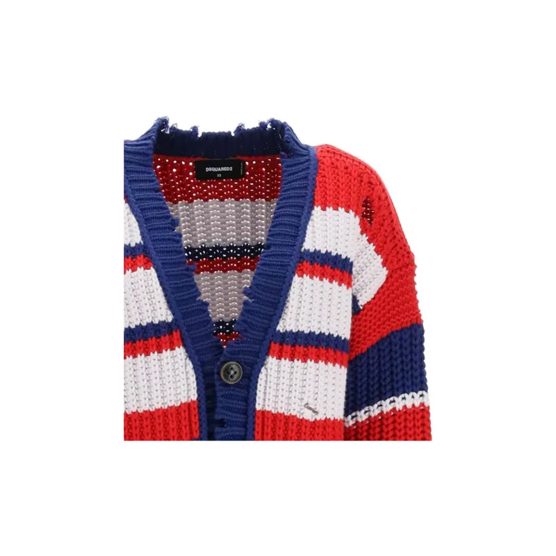 DSQUARED 2 Cashmere Sweater Women's Marine Blue-4