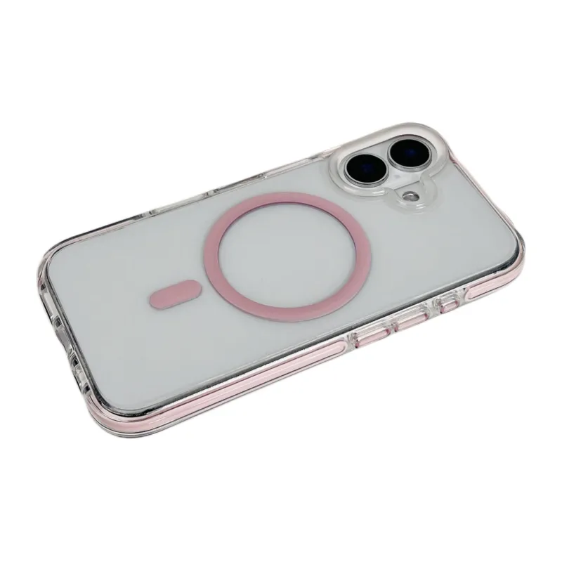 Wei Xin Acrylic Material Transparent Magnetism Phone Cases Compatible With IPhone 16/15 Pro Max/Apple 13/14 Pro/Max-11