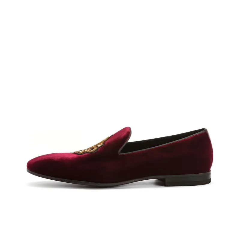 Billionaire Loafers Men Red-0