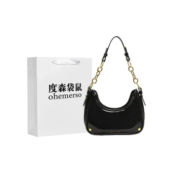 Dusen Kangaroo PU Shoulder Bag Regular Women's Khaki/Brown/Coffee