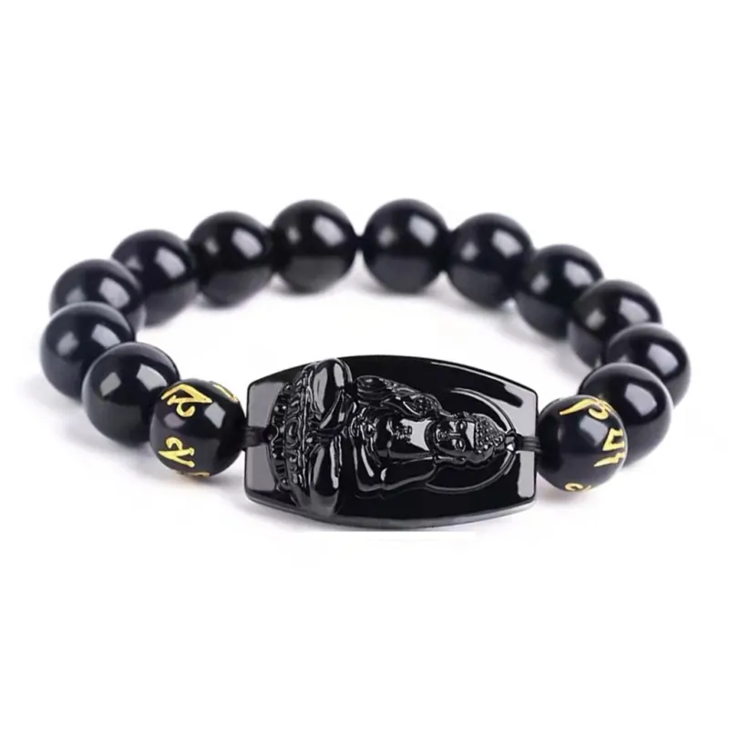HOLLY RYAN Imitation Obsidian Bracelets Men's-15