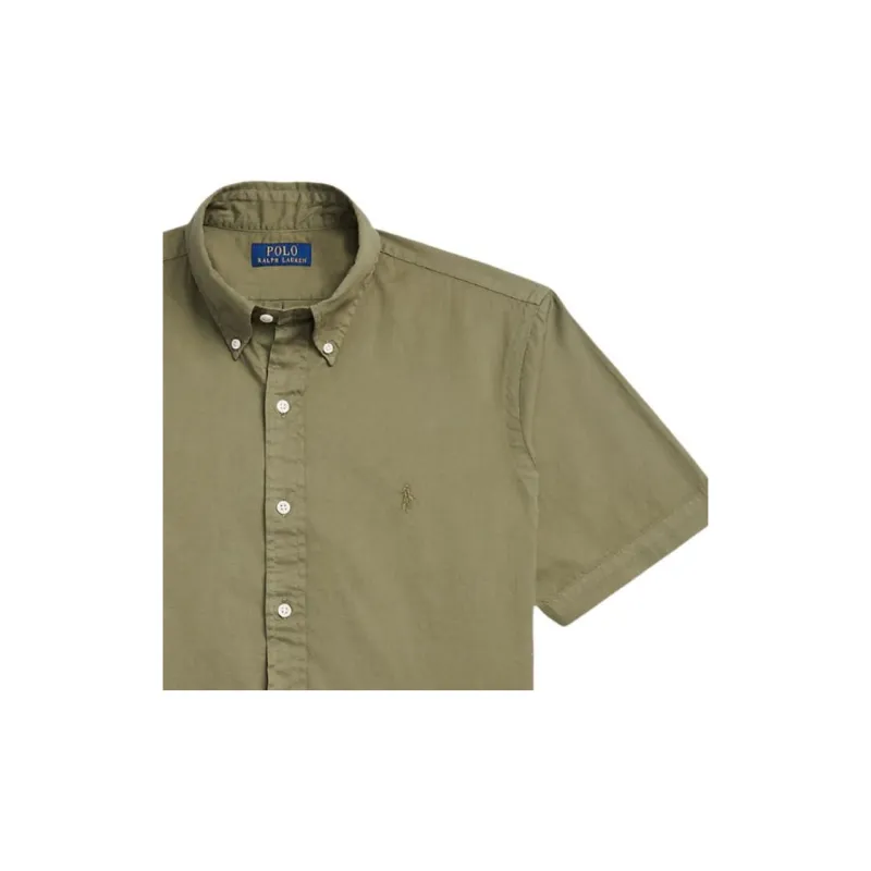 Polo Ralph Lauren SS22 Shirt Men's Army Green-3