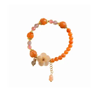 Wanshu Golden Silk Jade Bracelets Women's