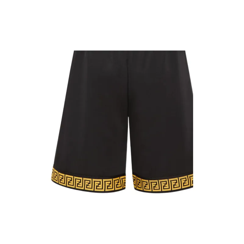 FENDI x VERSACE FENDI X VERSACE SS22 Casual Shorts Men's Black-4
