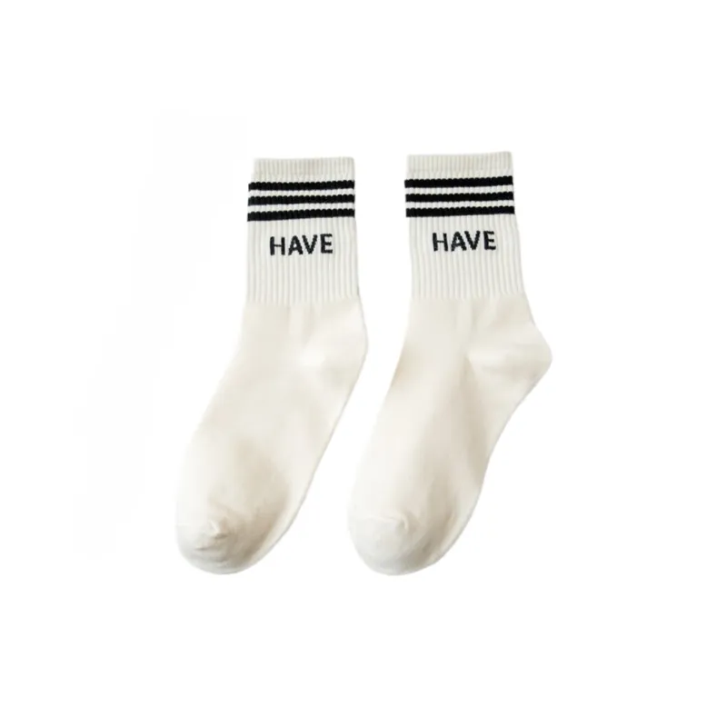 Cotton Gene Mid-Calf Socks Unisex 1 Pack-13