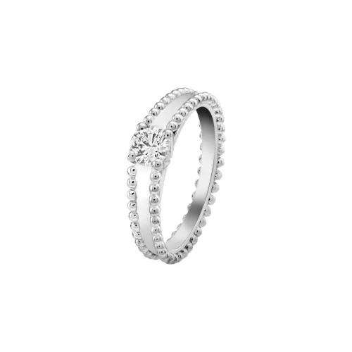 Van Cleef & Arpels White Gold Rings Women's Silver