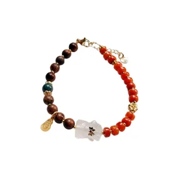 Zheng Baifu Sandalwood Wooden Bracelets Women's