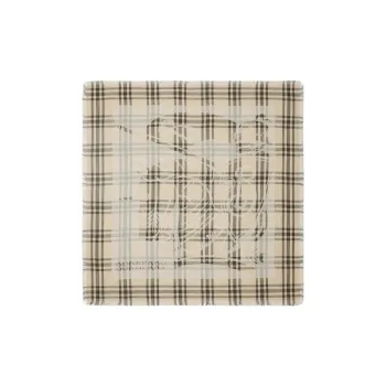Burberry Wool, Polyamide Silk Scarves Unisex Yellow