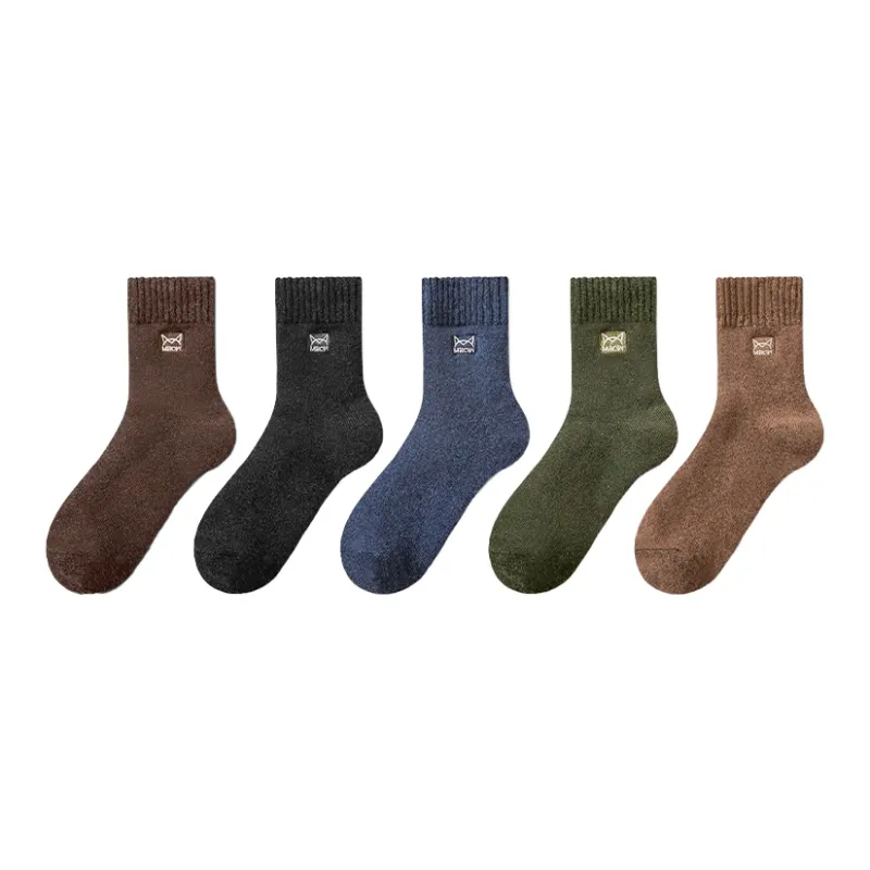MIIOW Mid Calf Socks Unisex 5 Pack-18