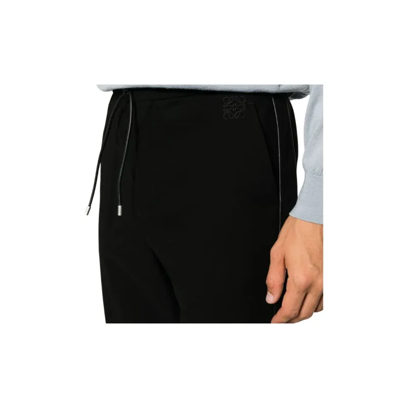 LOEWE Piped trim Wool Track Pants-6