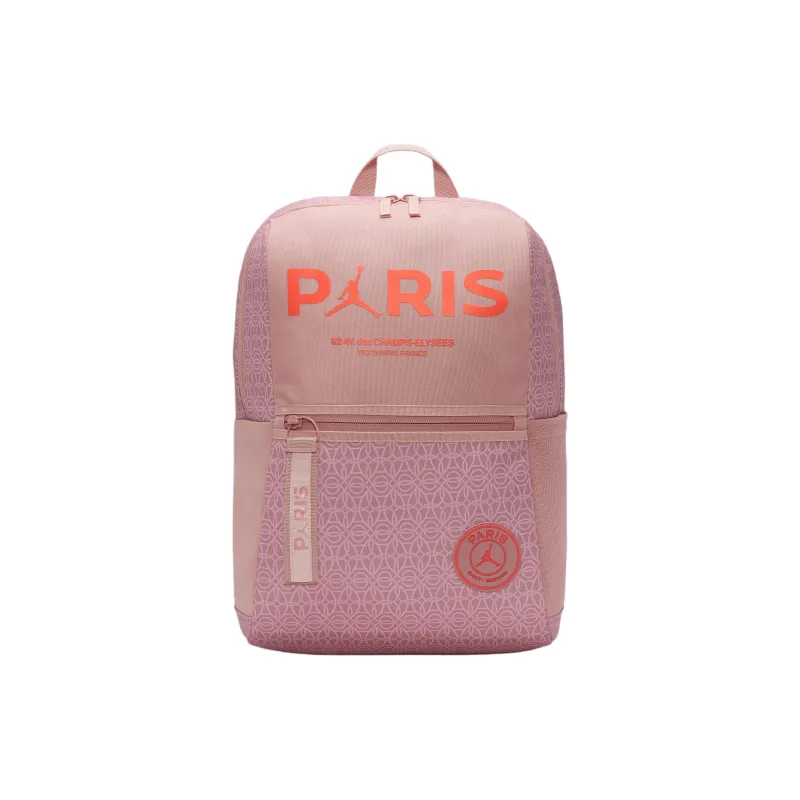 Jordan Paris Saint Germain Polyester Backpack Unisex Pink-0