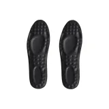 Black[2 Pack]Soft Rebound Cow Leather | Breathable Moisture-Wicking