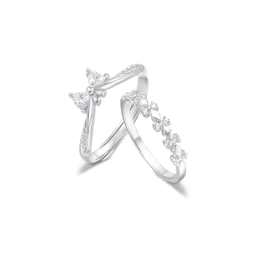 FANFRI Sterling Silver Rings Unisex Birthday And Anniversary Gift For Her Box