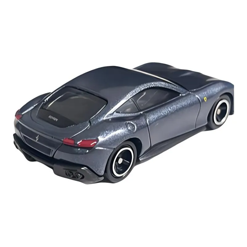 TAKARA TOMY Ferrari Alloy Small Car Hobby Model Toy, Hong Kong Version Size 17, Ferrari Roma Assembled Models Blue-2