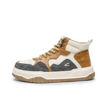 CAMEL ACTIVE Anti-Slip Wear-Resistant High-Top Skateboard Shoes Men's