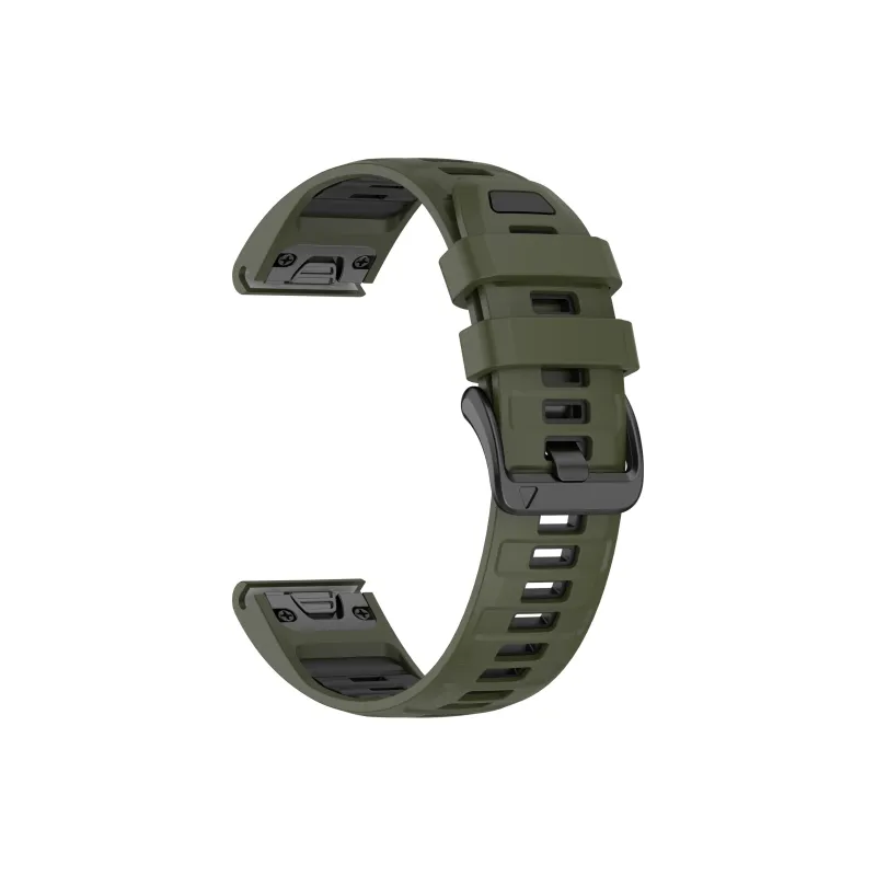 CHRROTA Watch Band Garmin Compatibility Silicone Material-4