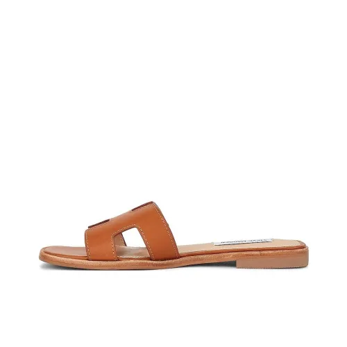 STEVE MADDEN Slip-Resistant Slide Slippers Women's Brown