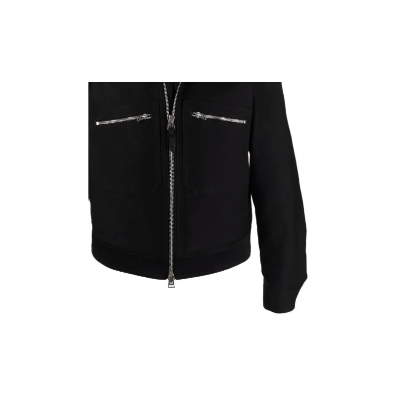 TOM FORD Jackets Men Black-5
