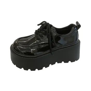 EEueeczs Casual Single Shoes 5cm Women's Black
