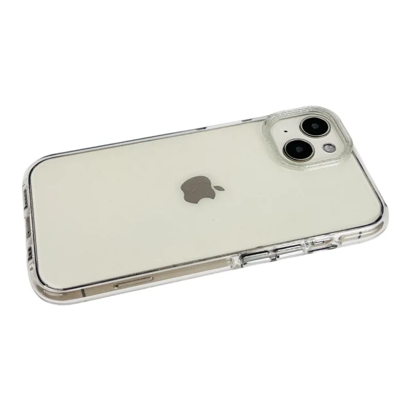Wei Xin Acrylic Material Clear Glitter Phone Cases Compatible With IPhone 16/15 Pro Max/Apple 13/14 Pro/Max-3