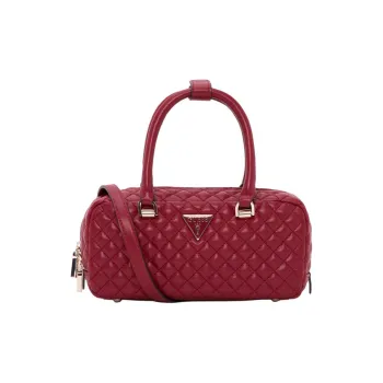 GUESS Artificial Leather One Shoulder Handbags Medium Size Women's Red