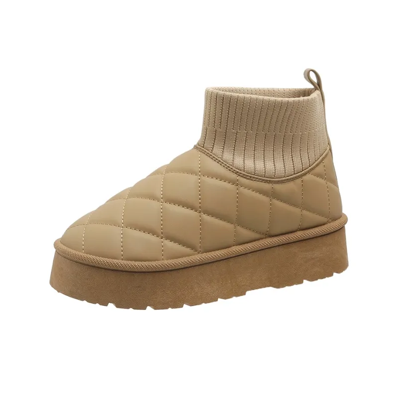 KUPE Thermal Abrasion Resistant Cushioning Coverage Short Snow Boots Women's-12