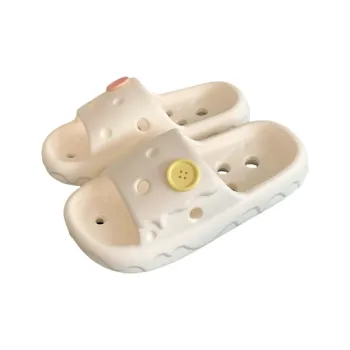 SHIGUDE Slippers Unisex, Cream White