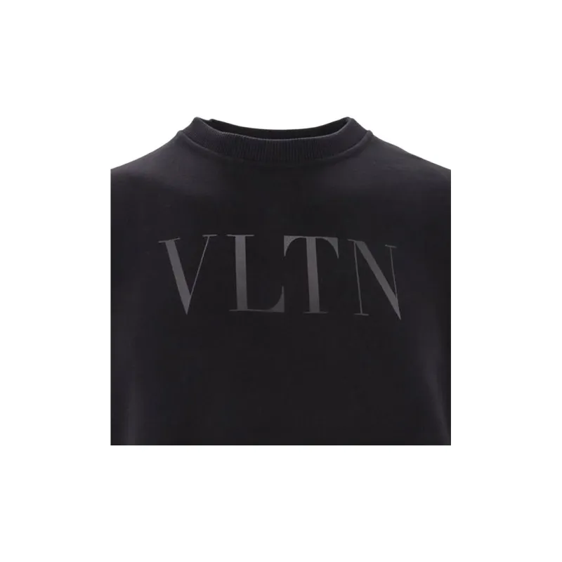 Valentino Vltn Logo Printed Crewneck Sweatshirt-4