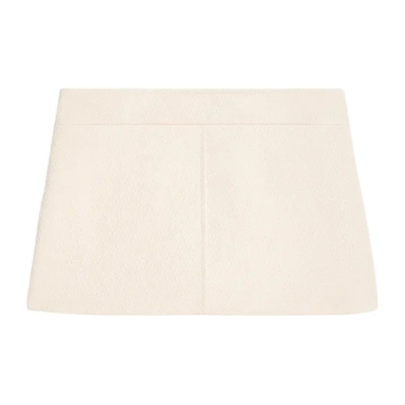 CELINE Button Detailed Mini Skirt-1