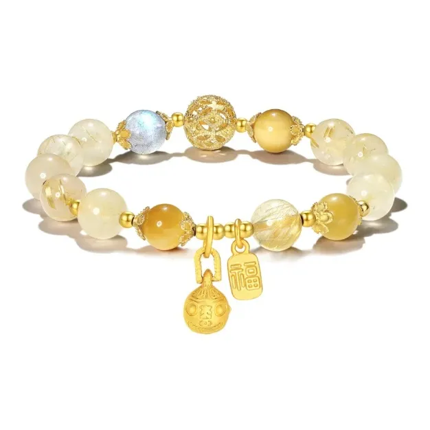 FUSSEM Colored Glaze Bracelets Women's-6