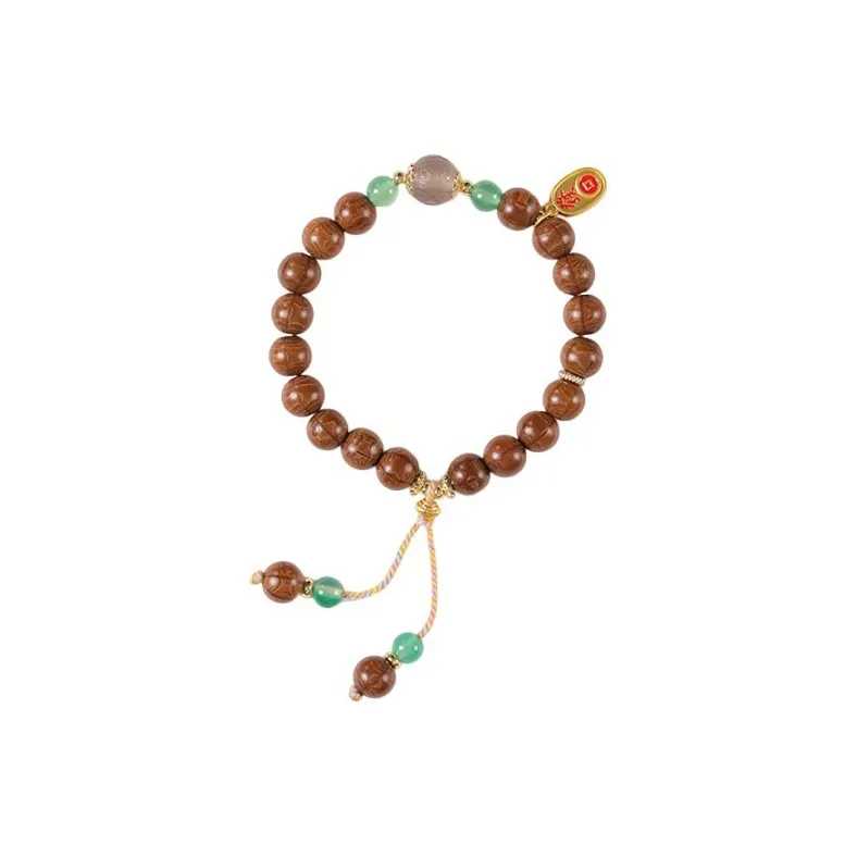 Zheng Baifu Zabelia Biflora Wooden Bracelets Unisex-0