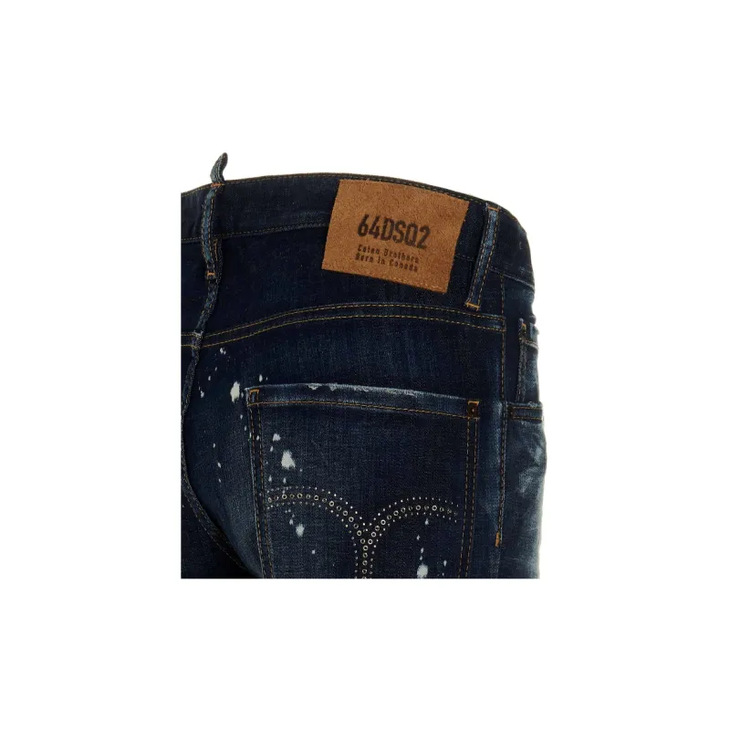 DSQUARED 2 Distressed Skinny Jeans-6