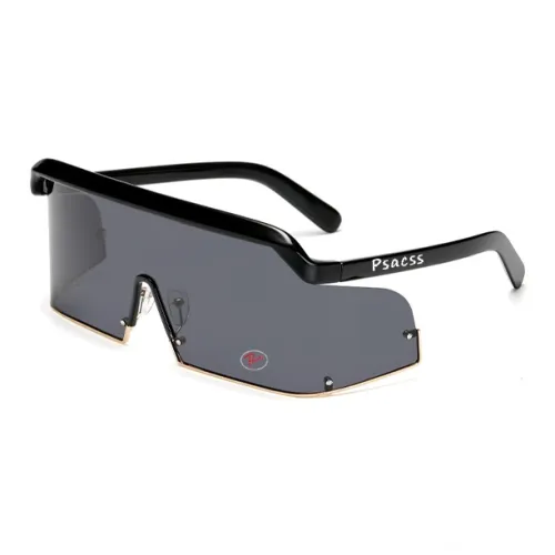 PSACSS PC Metal Irregular Shape Sunglasses Unisex