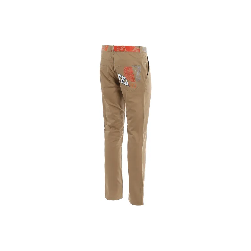 VERSACE Casual Pants Men Khaki-2