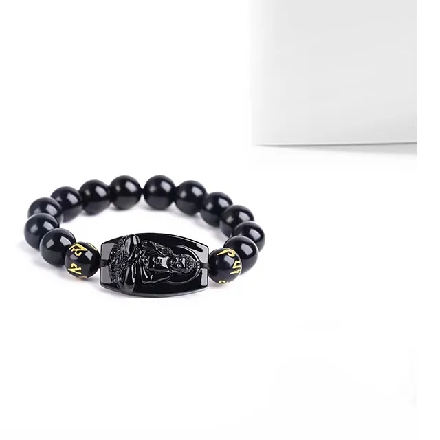 HOLLY RYAN Imitation Obsidian Bracelets Men's-16