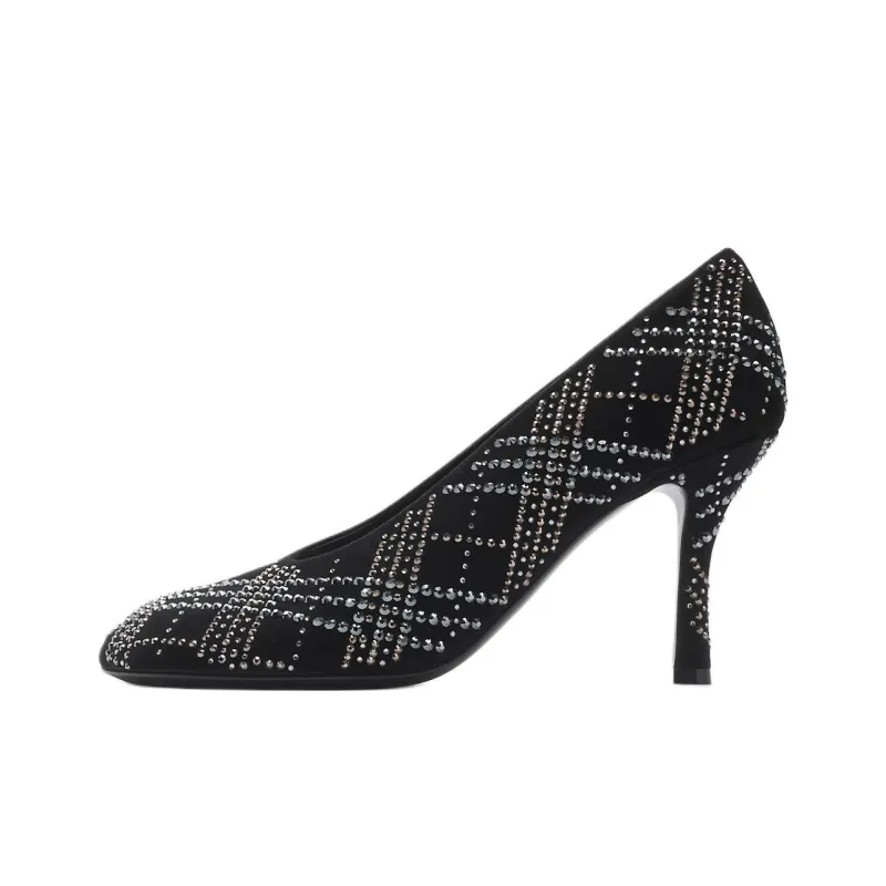 Burberry High Heels Women's Black-0