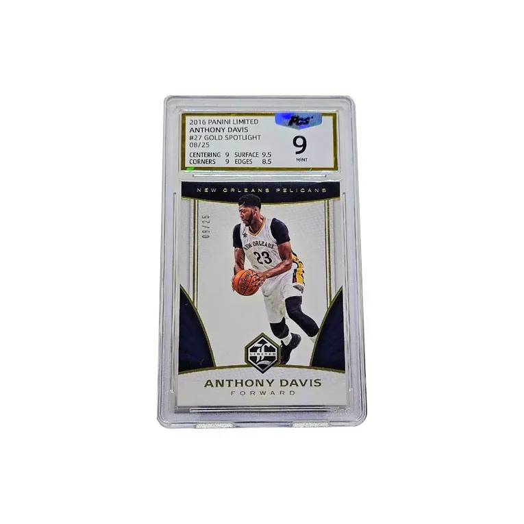 PANINI Brook Anthony Davis Star Card Remait Collection Pelican's Peak Period Serial Numbered 08/25 Graded Cards 1 Pc-0