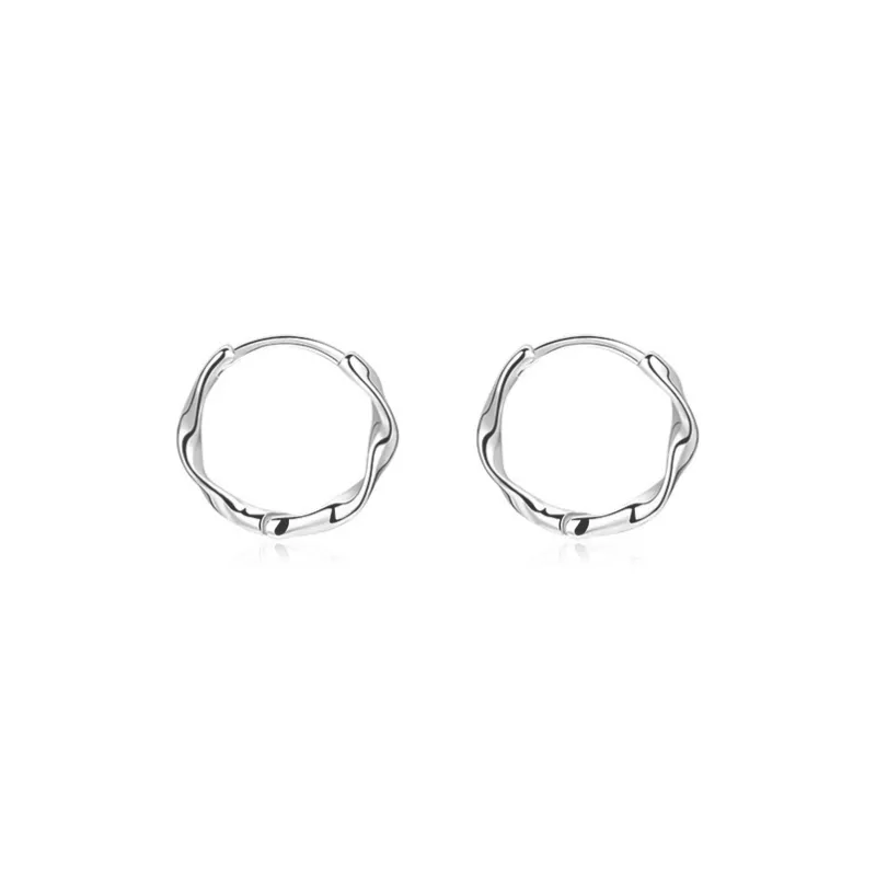 JOLLY NOTE Sterling Silver Earrings Unisex Good Luck-0