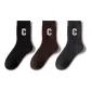 Black+Dark Brown+Dark Gray